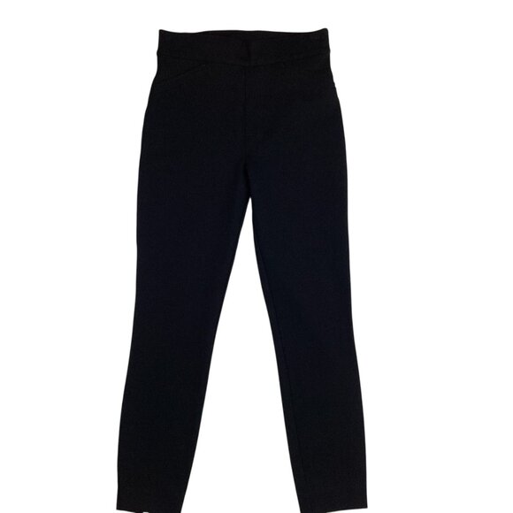 Spanx Womens S/P Black Ankle-Length Leggings - Picture 2 of 12